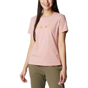 Columbia ALPINE WAY SCREEN SS TEE rózsaszín XL - Női póló