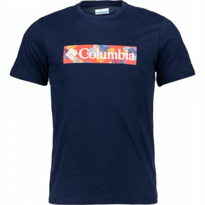 Columbia M RAPID RIDGE GRAPHIC TEE Férfi póló, sötétkék, méret M