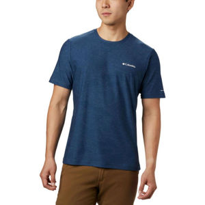 Columbia MAXTRAIL™ SS CAMO TEE kék XL - Férfi póló
