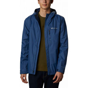 Columbia MENS POURING ADVENTURE kék M - Férfi outdoor kabát