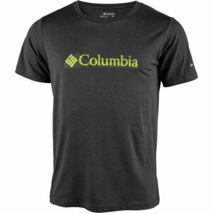Columbia TECH TRAIL GRAPHIC TEE Férfi póló, fekete, méret M