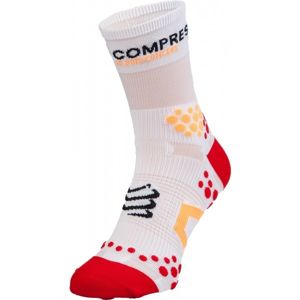 Compressport RUN HI V2.1 piros T4 - Kompressziós zokni