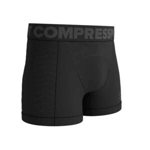 Compressport SEAMLESS BOXER Férfi funkcionális boxeralsó, fekete, veľkosť S