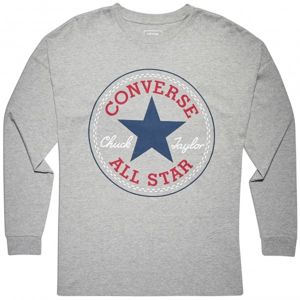 Converse CORE CP LONG SLEEVE TEE szürke XS - Hosszú ujjú női póló