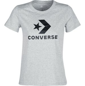Converse 10009152-a02-035 Rövid ujjú póló - Szürke - S