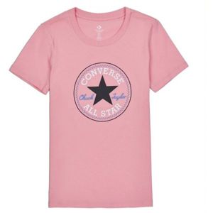 Converse CHUCK PATCH NOVA TEE világos rózsaszín M - Női póló