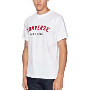 Rövid ujjú póló Converse Converse All Star T-Shirt Weiss F102