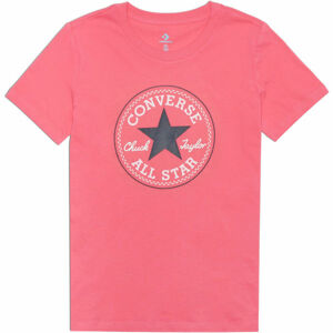 Converse CHUCK PATCH NOVA TEE Női póló, rózsaszín, méret M