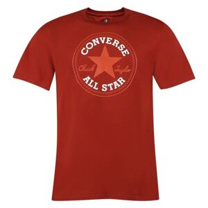 Converse CHUCK TAYLOR PATCH GRAPHIC TEE Férfi póló, piros, méret S