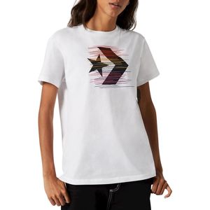 Converse converse rainbow thred icon remix t-shirt Rövid ujjú póló - Fehér - XS