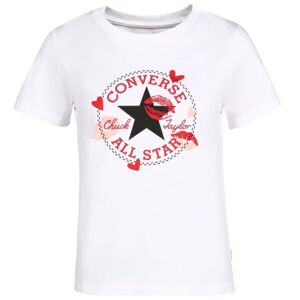 Converse VALENTINE’S DAY CLASSIC TEE Női póló, fehér, veľkosť S