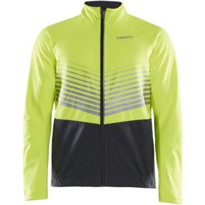 Craft IDEAL sárga XXL - Férfi bélelt kerékpáros kabát