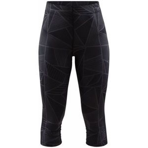 Craft EAZE CAPRI fekete XL - Női funkcionális elasztikus nadrág