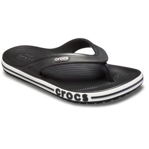 Crocs BAYABAND FLIP Uniszex flip-flop papucs, fekete, méret 46/47