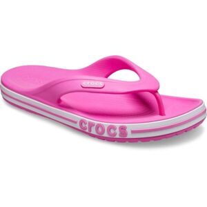 Crocs BAYABAND FLIP Uniszex flip-flop papucs, rózsaszín, veľkosť 38/39