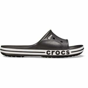 Crocs BAYABAND SLIDE Uniszex papucs, fekete, veľkosť 42/43