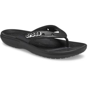 Crocs CLASSIC CROCS FLIP Uniszex flip-flop papucs, fekete, méret 37/38
