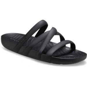Crocs SPLASH STRAPPY Női papucs, fekete, veľkosť 41/42