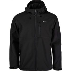 Crossroad PALMER fekete XL - Férfi softshell kabát