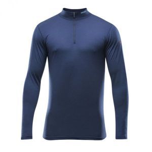 Devold BREEZE MAN HALF ZIP NECK kék XL - Férfi funkcionális póló