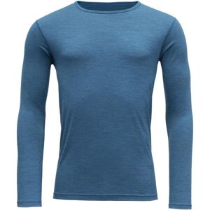 Devold LEIRA MAN TEE Férfi póló, kék, veľkosť XL