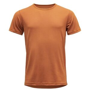 Devold BREEZE MERINO 150 T-SHIRT Férfi póló, narancssárga, méret XL