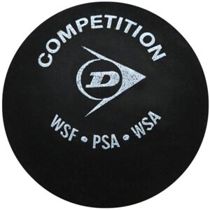 Dunlop COMPETITION Squash labda, fekete, méret os