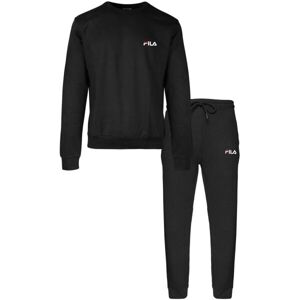 Fila IN COTTON BRUSHED FLEECE Férfi pizsama, fekete, veľkosť XL