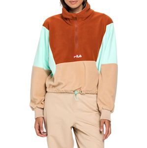 Fila WOMEN WALTA half-zip fleece shirt Melegítő felsők - Barna - XS