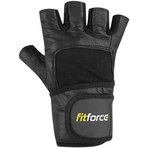 Fitforce FITNESZ KESZTYŰ fekete M - Fitnesz kesztyű