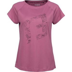Fitforce HASLEY Női edzőpóló, rózsaszín, veľkosť XS