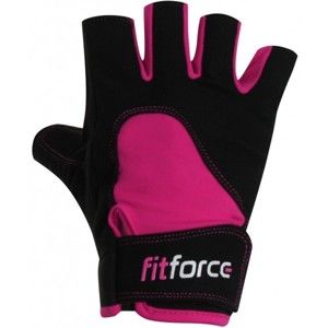 Fitforce K8 Női fitness kesztyű, rózsaszín, méret S