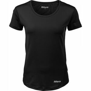 Fitforce MARATEA Női fitnesz póló, fekete, méret XL
