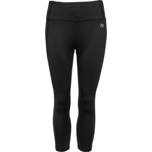 Fitforce NOUHA Női 3/4-es leggings, fekete, veľkosť L