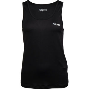 Fitforce ANDREA Női fitness top, fekete, méret XL
