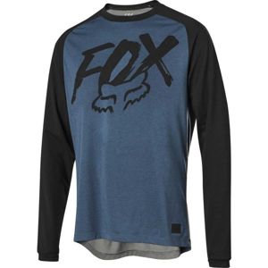 Fox RANGER DRI-RELEASE LS JRSY kék XXL - Férfi kerékpáros mez