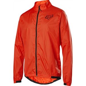 Fox DEFEND WIND JACKET narancssárga M - Férfi kerékpáros kabát