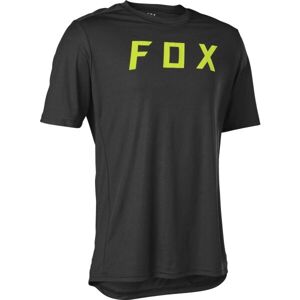 Fox RANGER SS Férfi kerékpáros póló, fekete, veľkosť XL
