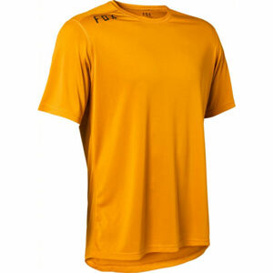 Fox RANGER SS SPINAL TAPPER Férfi kerékpáros póló, narancssárga, méret L