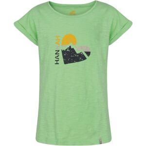 Hannah KAIA JR Lány póló, zöld, méret 140