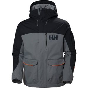 Helly Hansen FERNIE 2.0 JACKET Férfi sídzseki/snowboard dzseki, sötétszürke, méret S