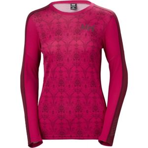 Helly Hansen LIFA ACTIVE GRAPHIC CREW rózsaszín XL - Női póló