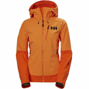 Helly Hansen W ODIN MOUNTAIN SOFTSHELL JACK narancssárga XL - Női softshell kabát