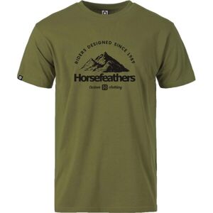 Horsefeathers MOUNTAIN T-SHIRT Férfi póló, khaki, veľkosť XL