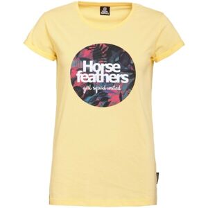 Horsefeathers Női póló Női póló, sárga, méret XS