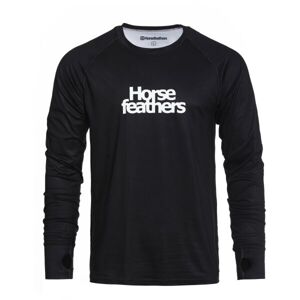 Horsefeathers RILEY TOP Női termofelső, fekete, méret XL