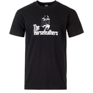 Horsefeathers OMERTA T-SHIRT fekete L - Férfi póló