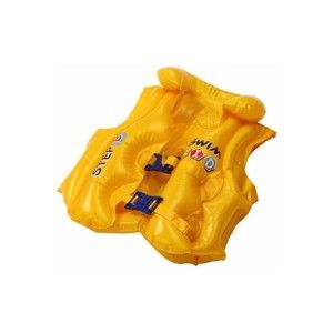 HS Sport SWIM WEST Gyerek úszómellény, sárga, méret os