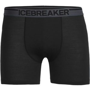 Icebreaker ANTOMICA BOXERS fekete M - Férfi funkciós boxeralsó Merinóból