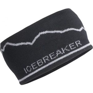 Icebreaker HEADBAND MT COOK fekete UNI - Fejpánt Merinóból